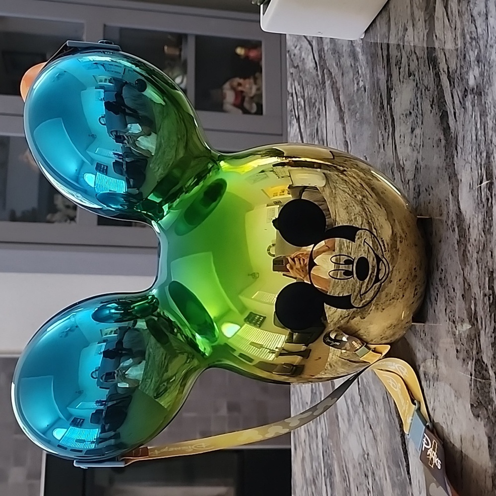 Disney Parks Metallic Sunset Mickey Mouse Balloon Popcorn Bucket